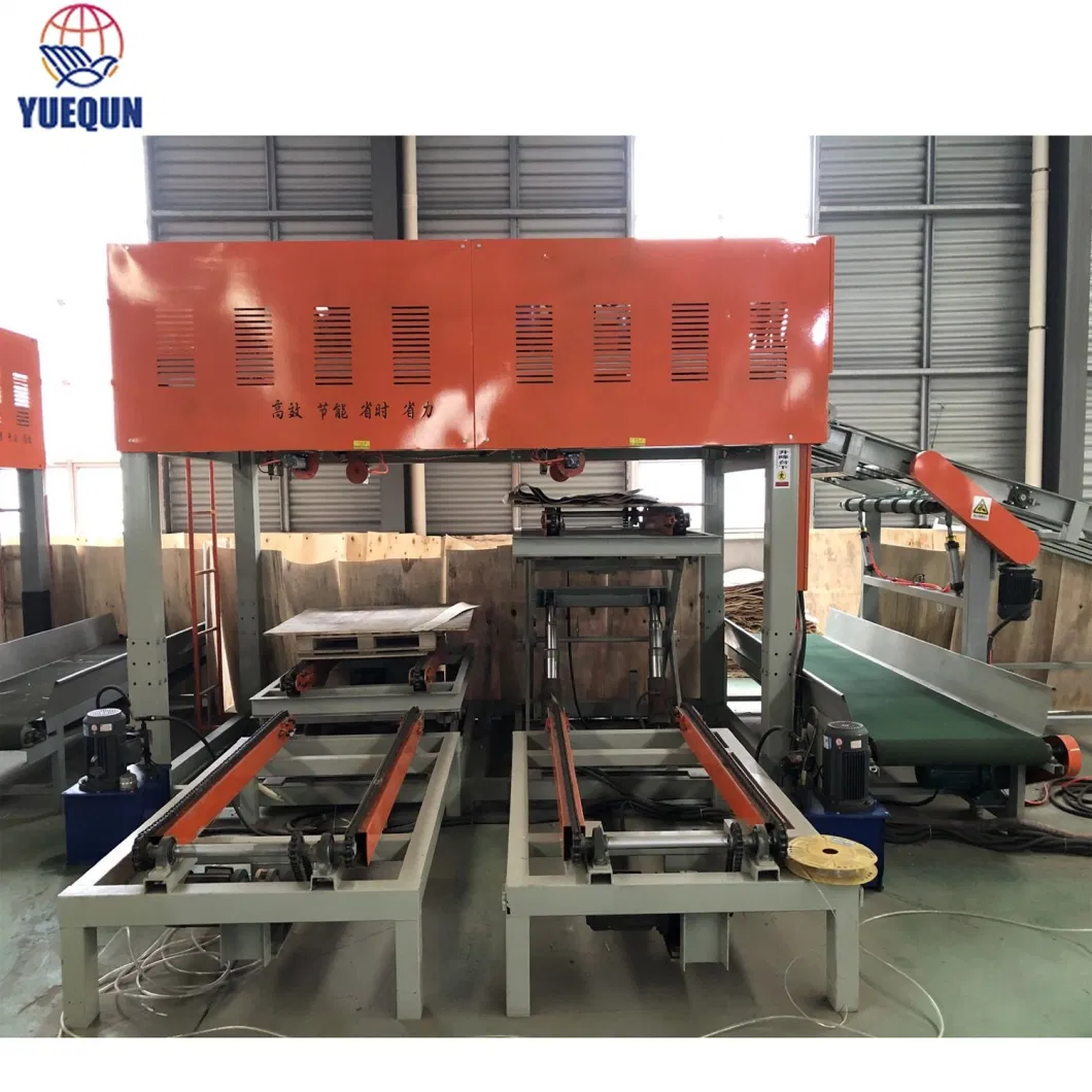 Automatic Veneer Stacker with Veneer Peeling Machine